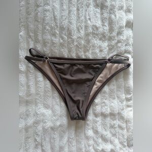 Elegant Brown Bikini Bottom
